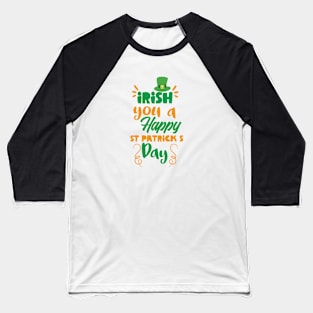 Happy St. Patrick's Day Baseball T-Shirt